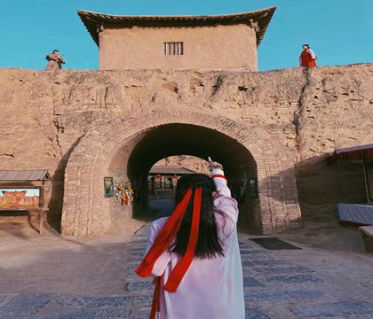 石嘴山沙湖生态旅游区+镇北堡西部影城+贺兰山岩画一日游【私家团、一价全含、纯玩无购物、可提供紫霞服装】线路推荐