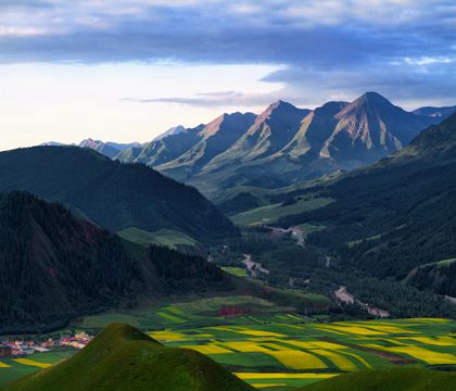 青海西宁+岗什卡雪峰+卓尔山+祁连大草原一日游【上门接送/2-6人精品小团/纯玩无购物】线路推荐