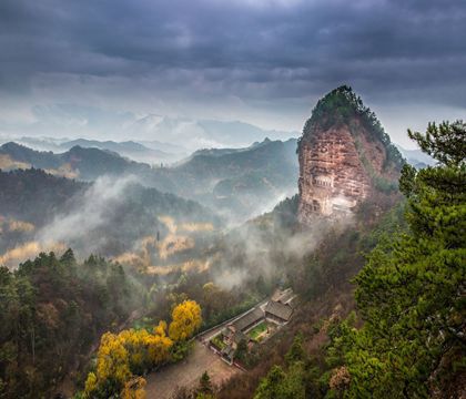 甘肃甘南+夏河+郎木寺+迭部+宕昌+若尔盖+天水麦积山风景...